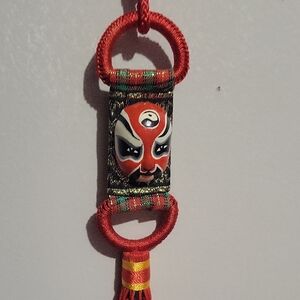 Chinese Opera Mask Hanging Ornament~ Feng Shui Charm
